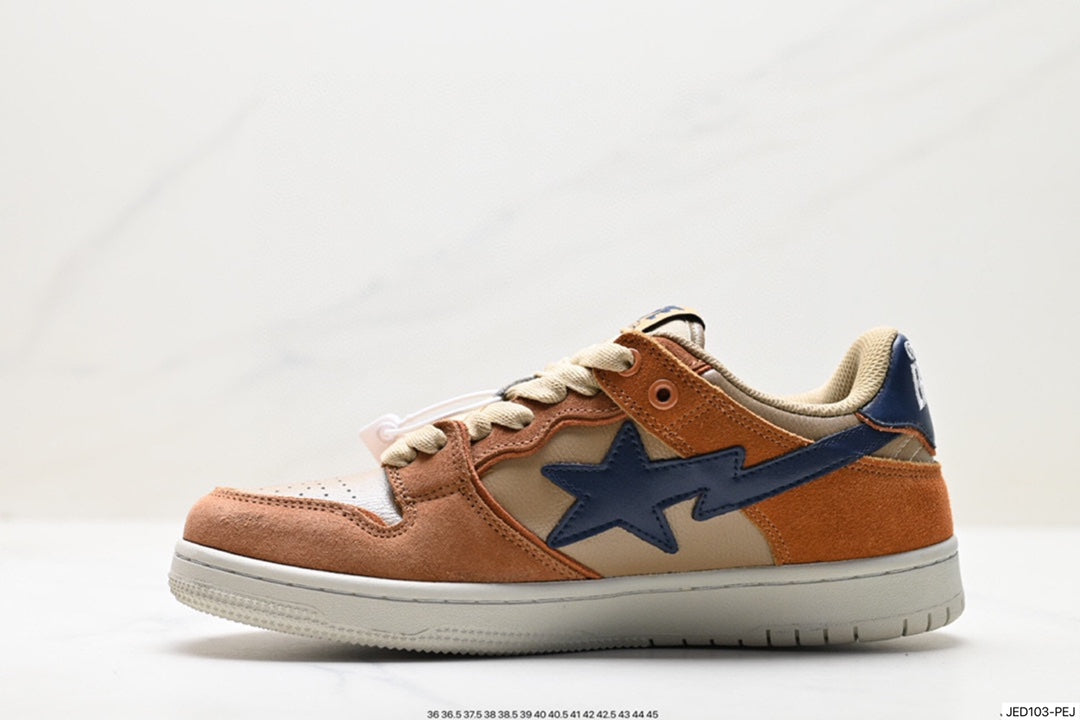 Bape-Shoes Low Cut Casual Sports Shoes