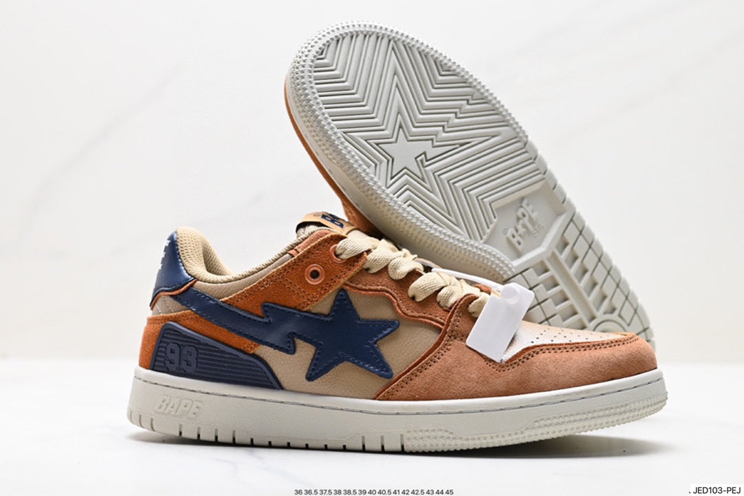 Bape-Shoes Low Cut Casual Sports Shoes