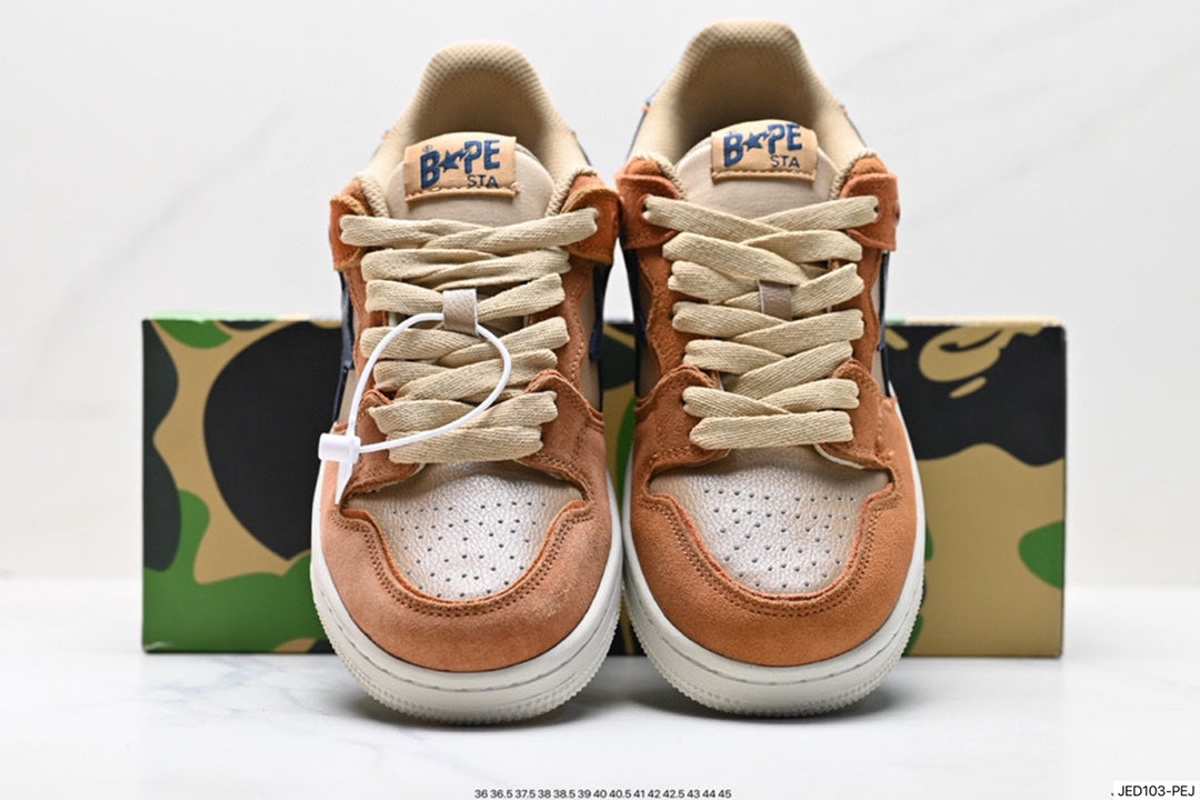 Bape-Shoes Low Cut Casual Sports Shoes