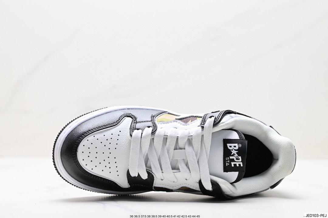 Bape-Shoes Low Cut Casual Sports Shoes