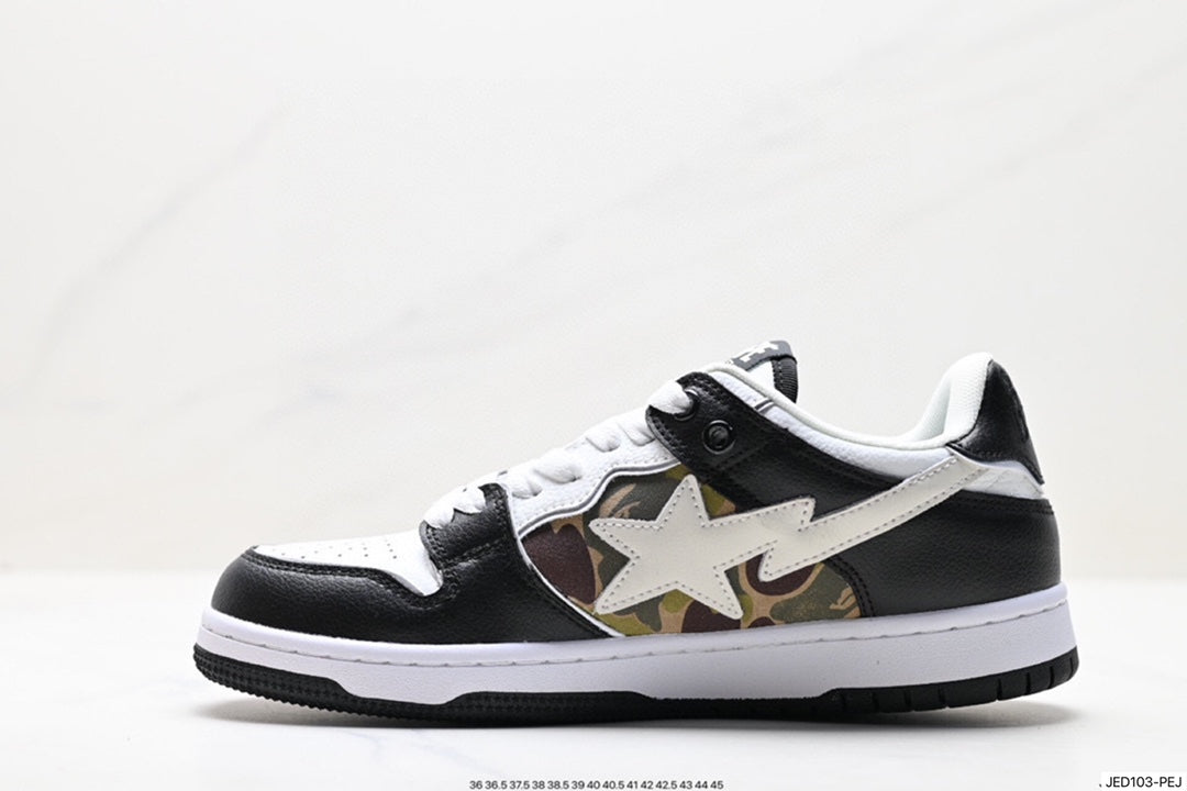 Bape-Shoes Low Cut Casual Sports Shoes
