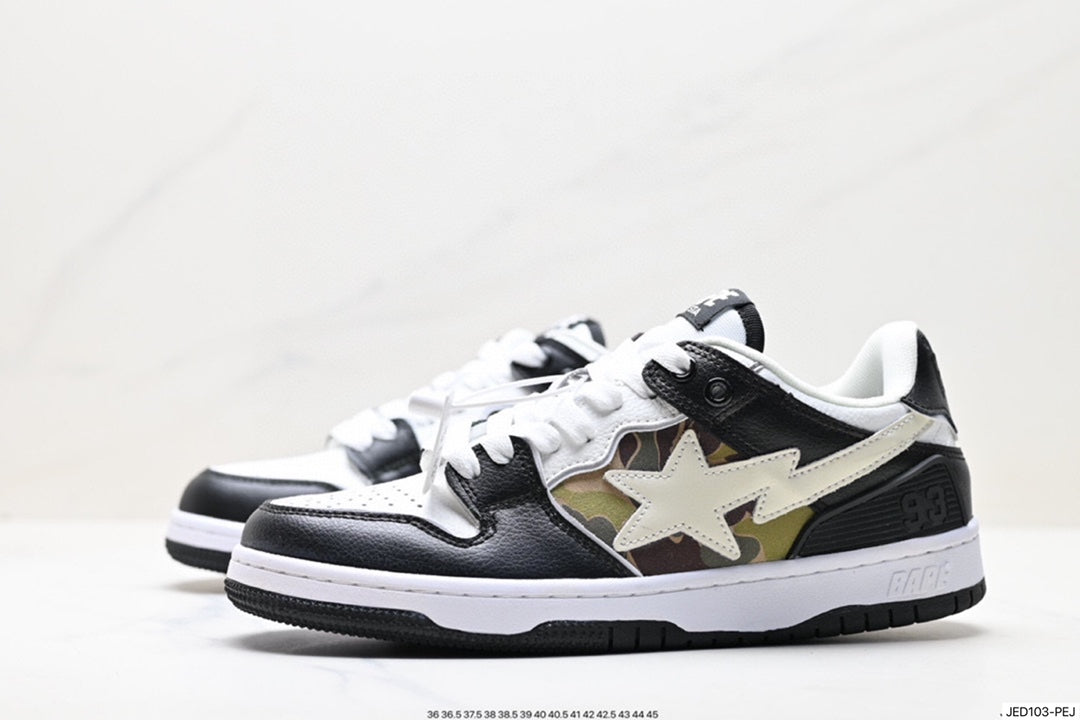 Bape-Shoes Low Cut Casual Sports Shoes