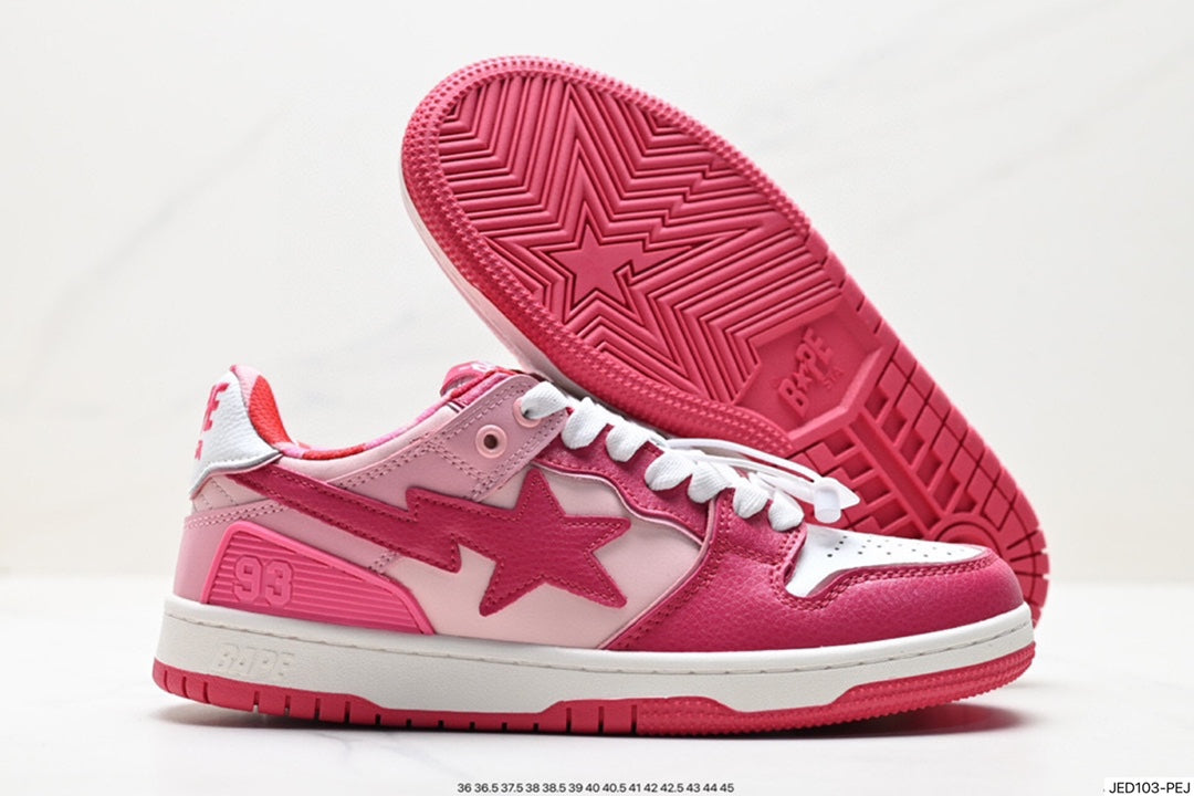 Bape-Shoes Low Cut Casual Sports Shoes