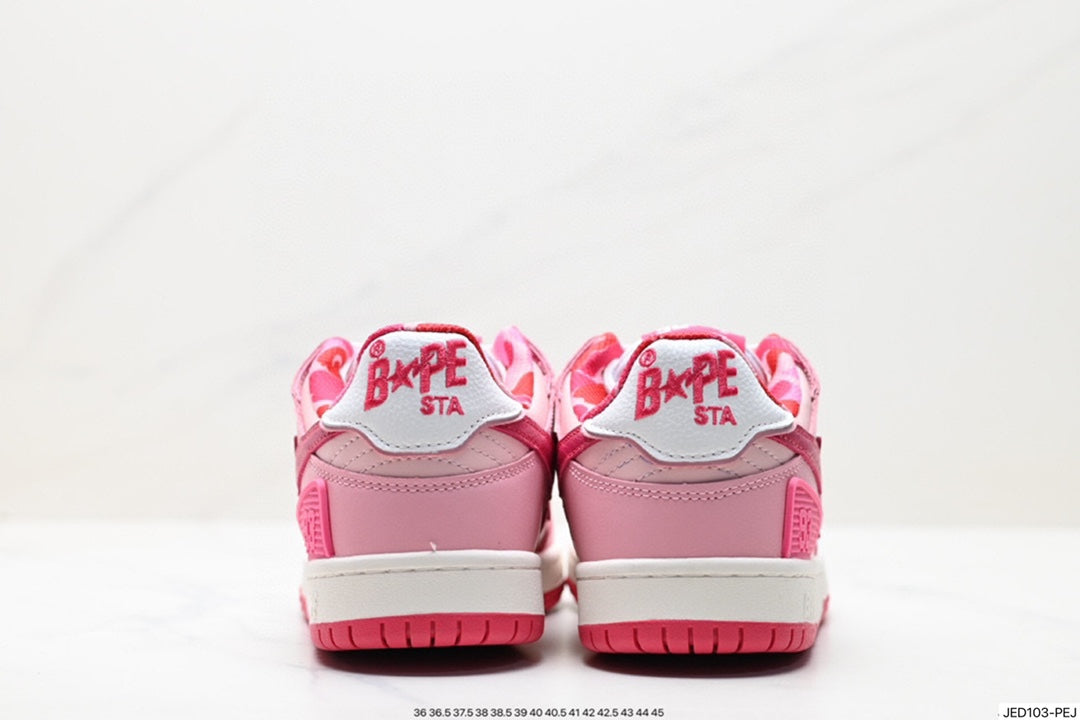 Bape-Shoes Low Cut Casual Sports Shoes