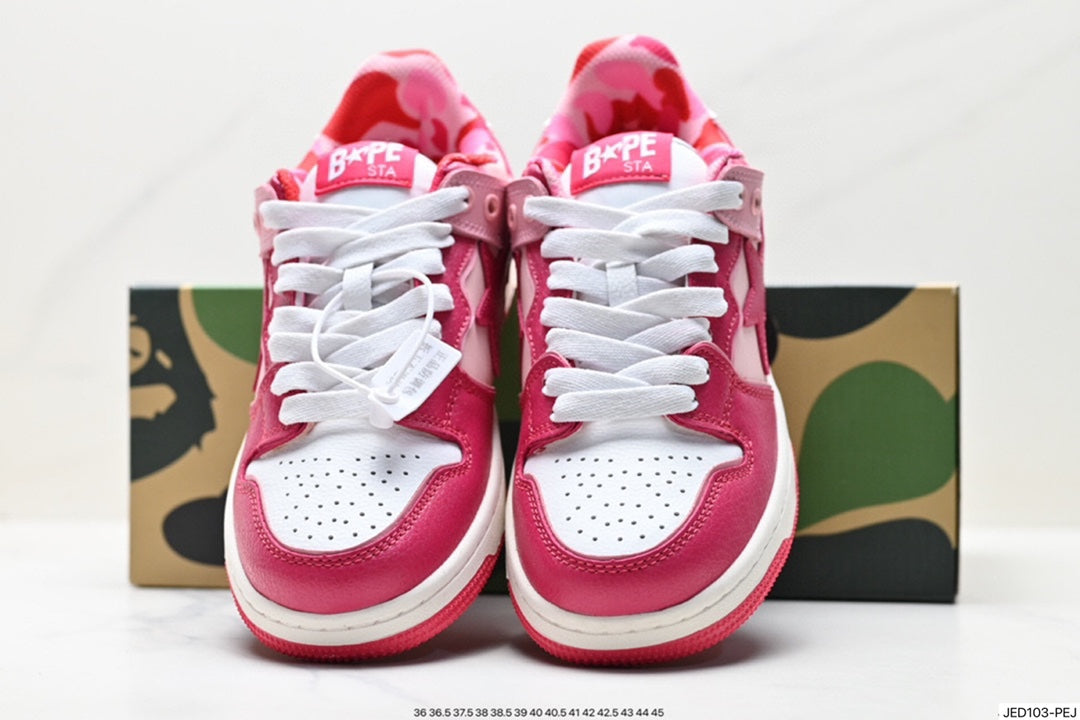 Bape-Shoes Low Cut Casual Sports Shoes