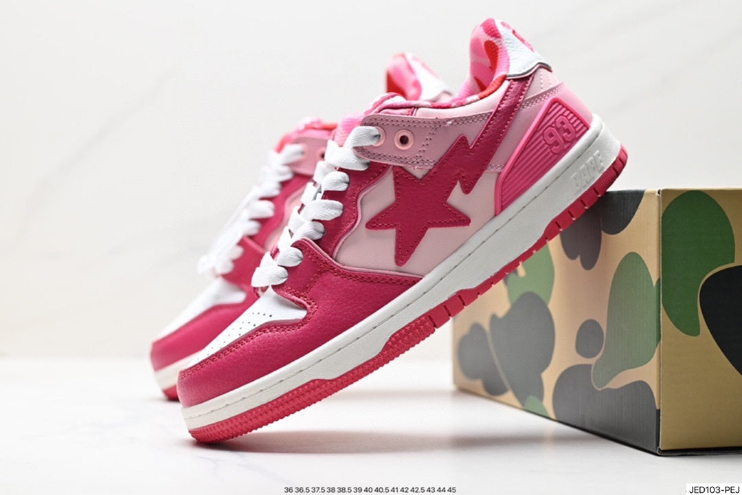 Bape-Shoes Low Cut Casual Sports Shoes