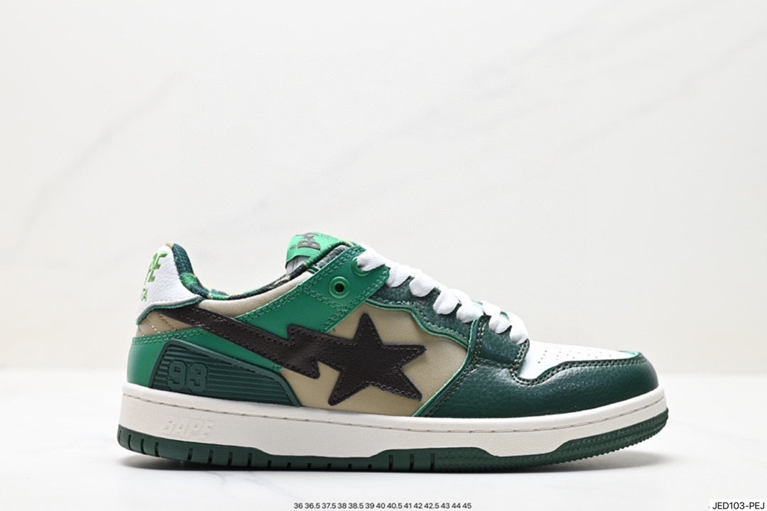 Bape-Shoes Low Cut Casual Sports Shoes