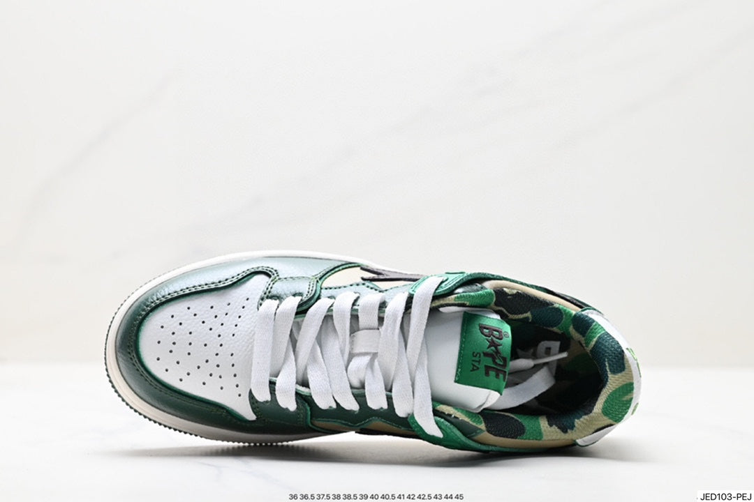 Bape-Shoes Low Cut Casual Sports Shoes