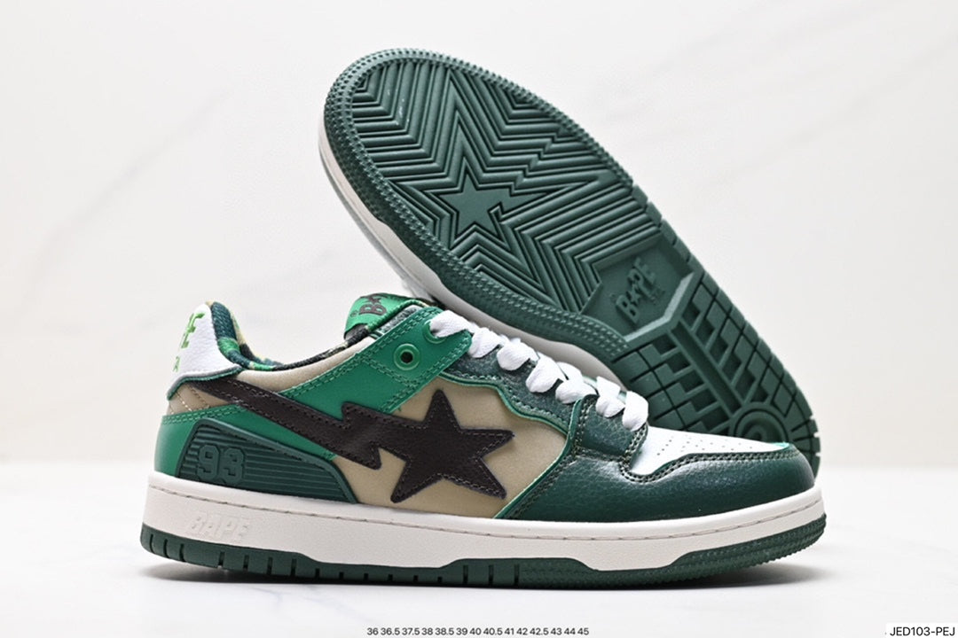 Bape-Shoes Low Cut Casual Sports Shoes