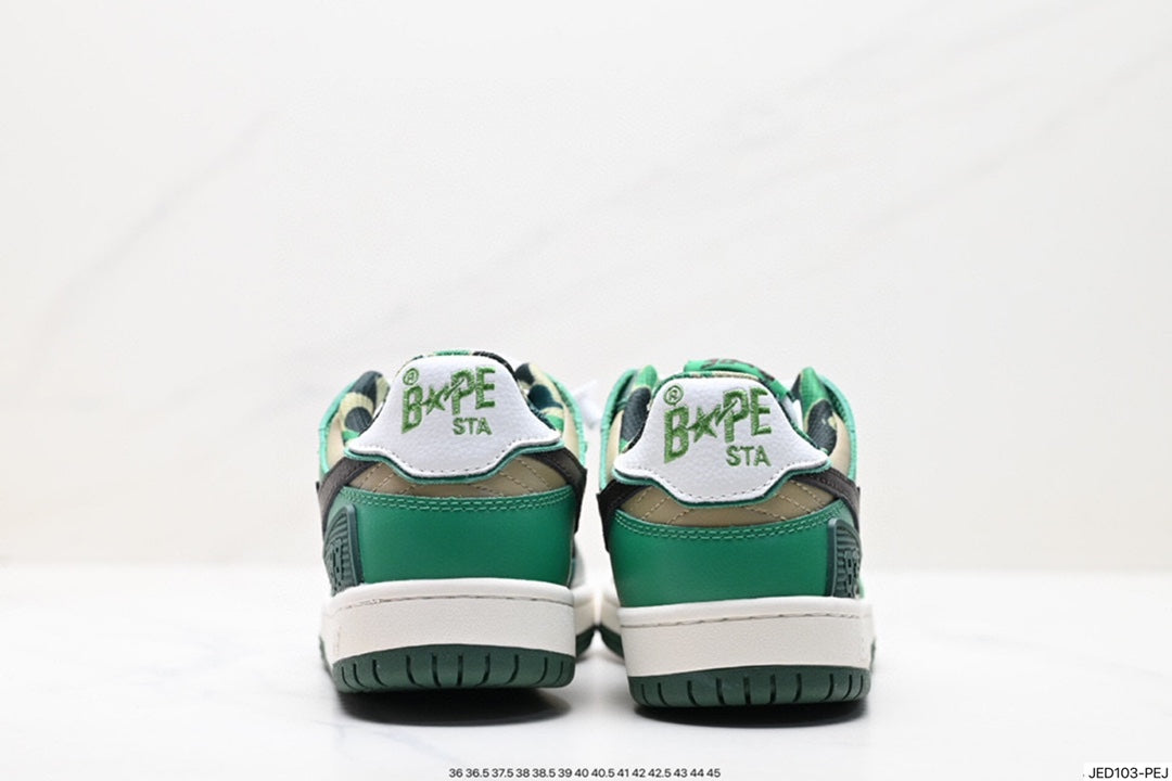 Bape-Shoes Low Cut Casual Sports Shoes