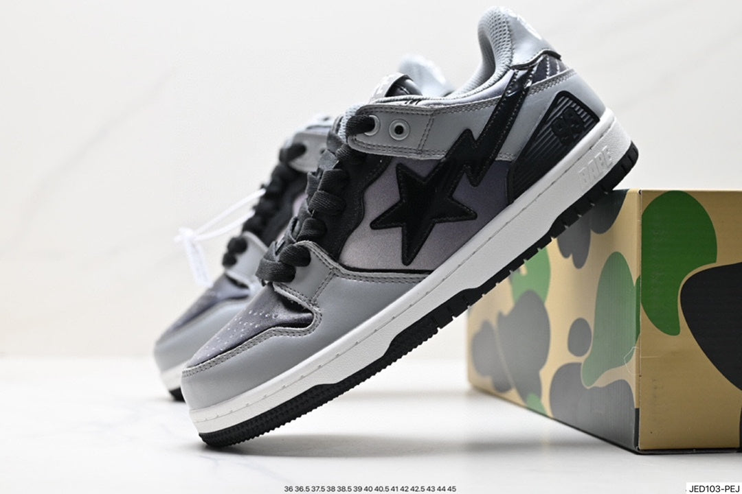 Bape-Shoes Low Cut Casual Sports Shoes