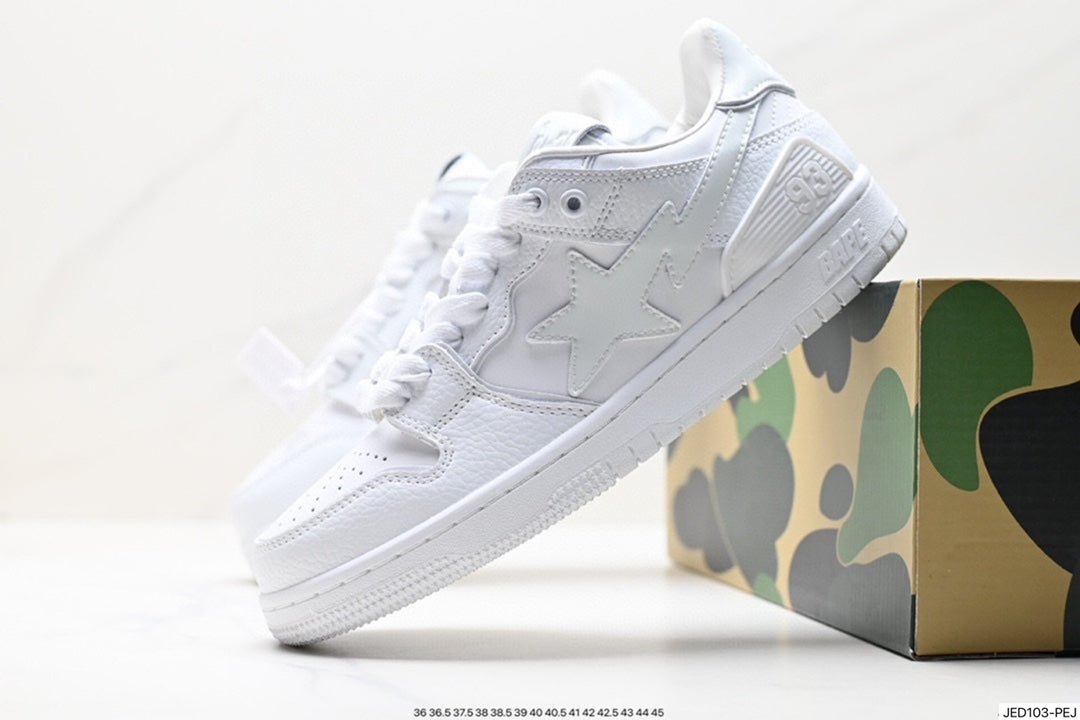 Bape-Shoes Low Cut Casual Sports Shoes