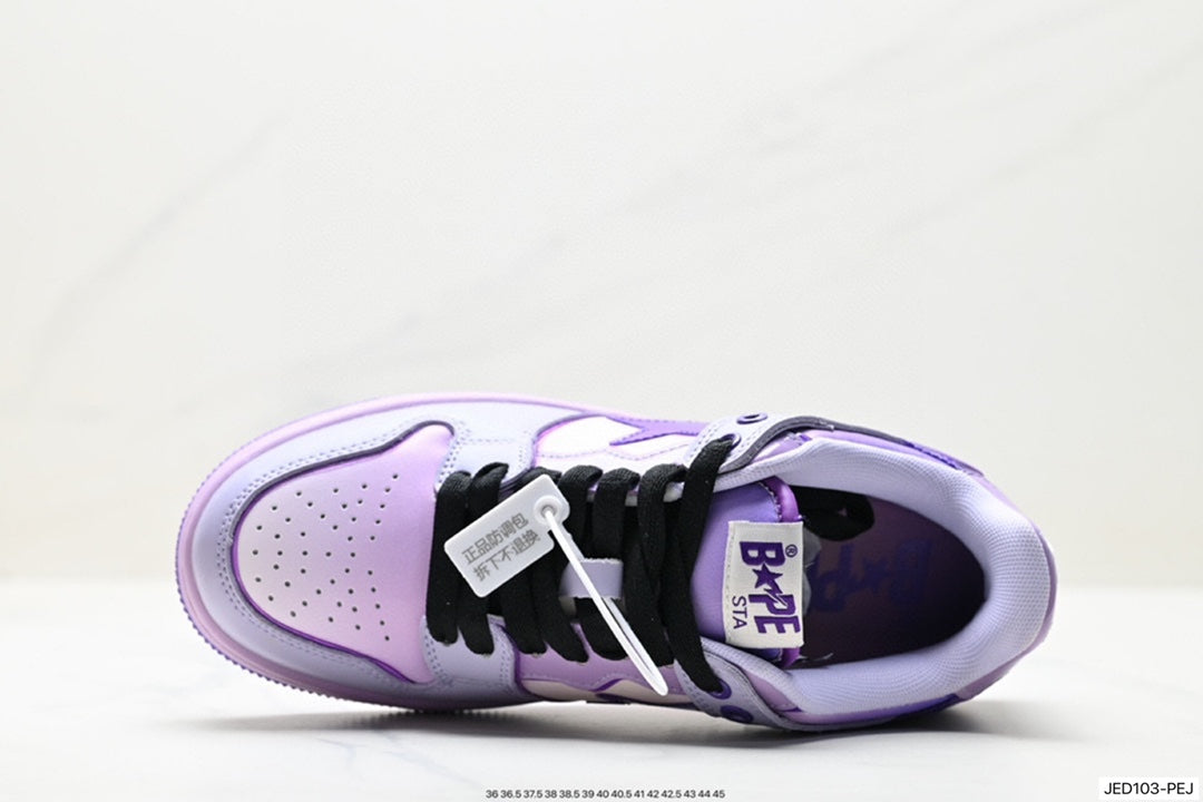 Bape-Shoes Low Cut Casual Sports Shoes