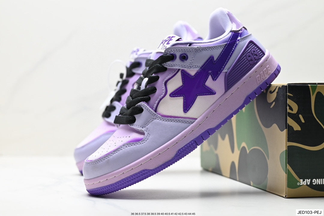 Bape-Shoes Low Cut Casual Sports Shoes