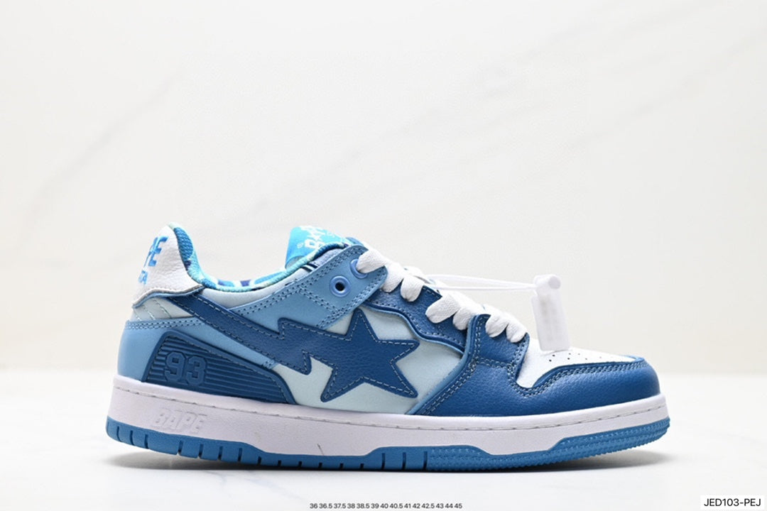 Bape-Shoes Low Cut Casual Sports Shoes