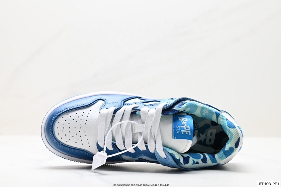 Bape-Shoes Low Cut Casual Sports Shoes