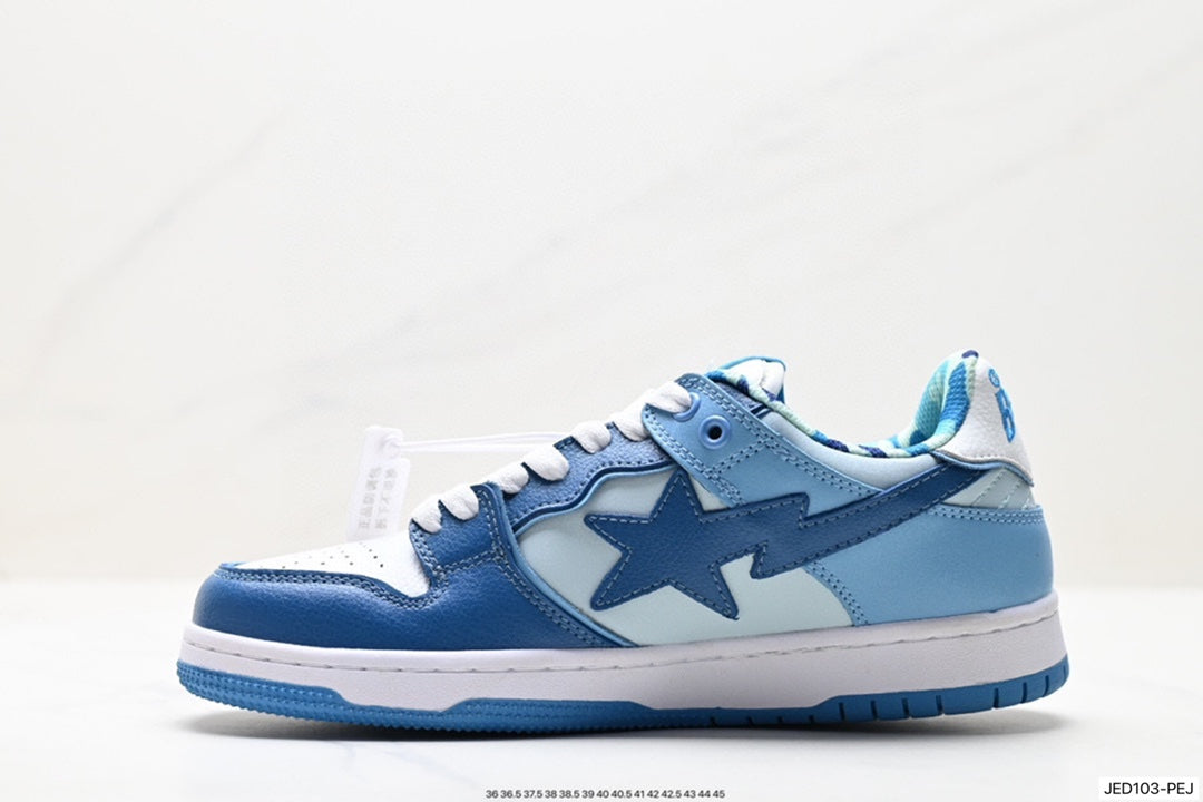 Bape-Shoes Low Cut Casual Sports Shoes