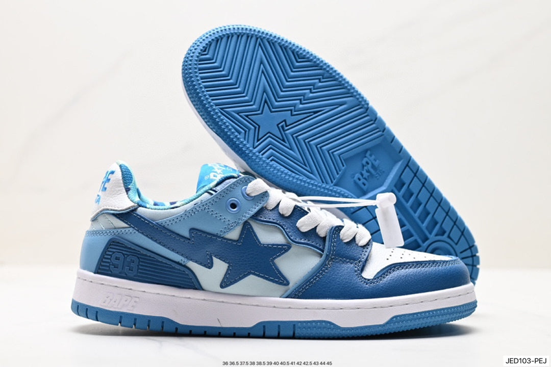 Bape-Shoes Low Cut Casual Sports Shoes