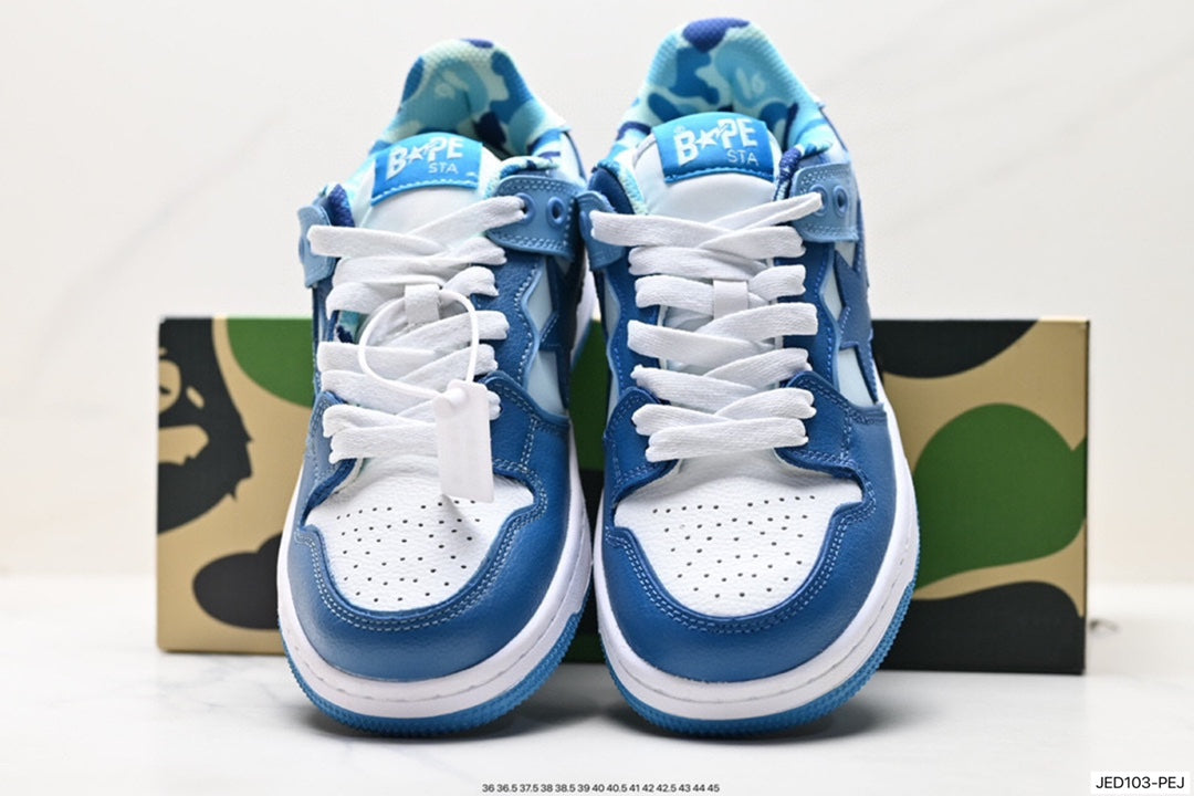 Bape-Shoes Low Cut Casual Sports Shoes