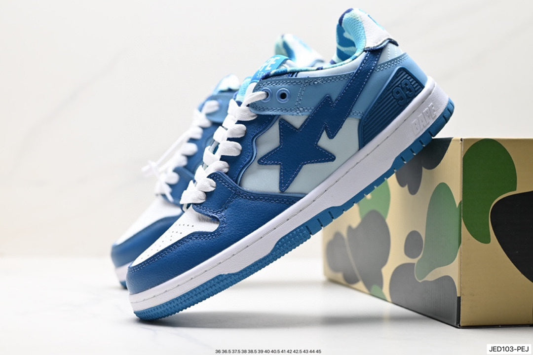 Bape-Shoes Low Cut Casual Sports Shoes
