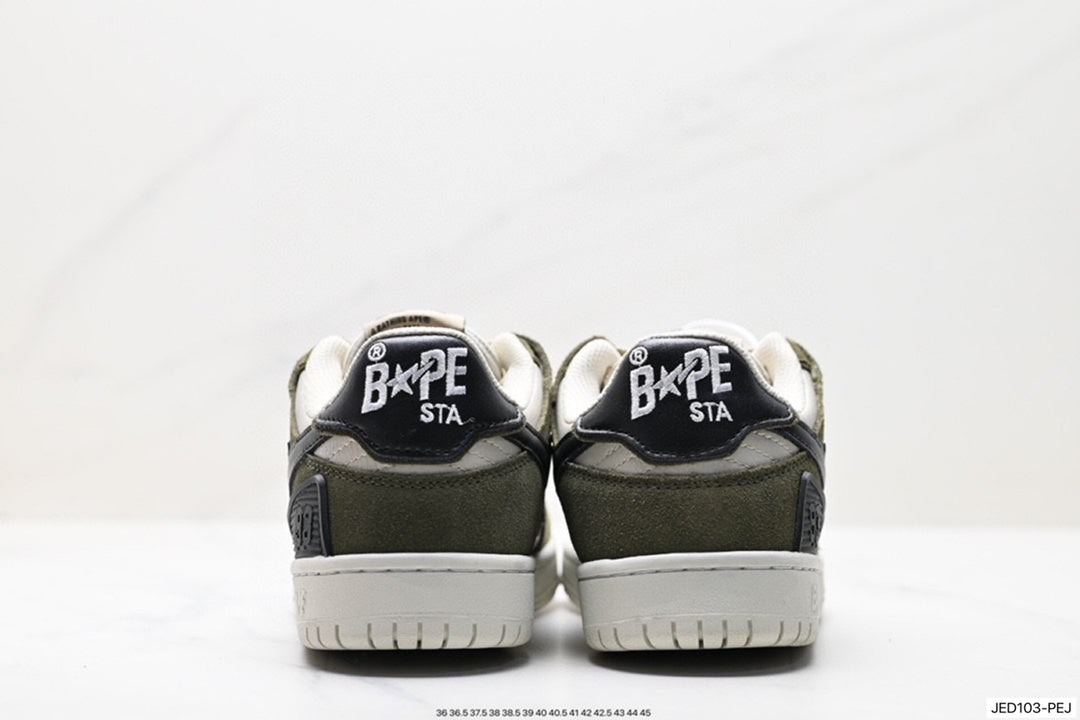 Bape-Shoes Low Cut Casual Sports Shoes