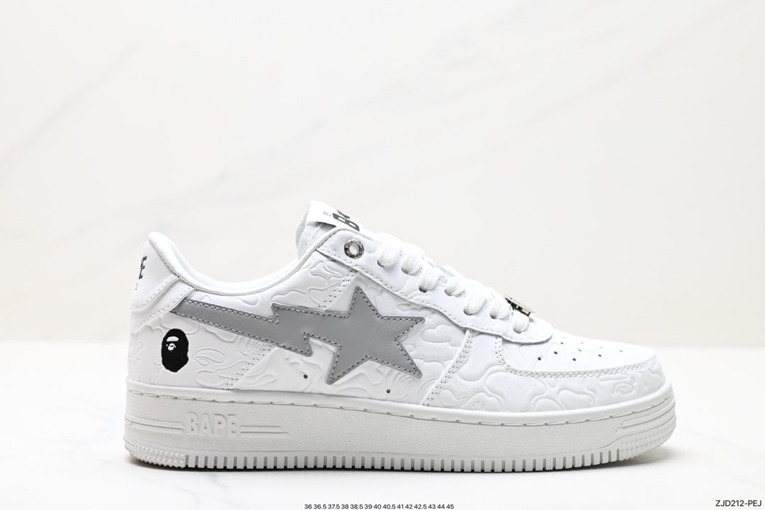 Bape-Shoes Low Cut Casual Sports Shoes