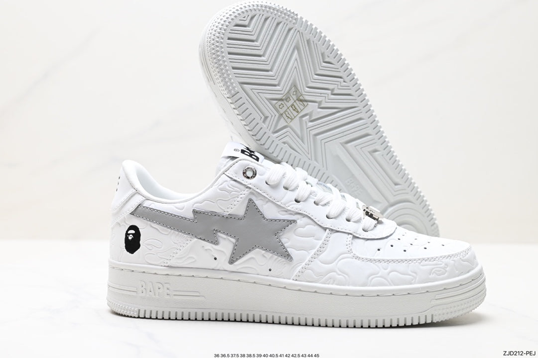 Bape-Shoes Low Cut Casual Sports Shoes