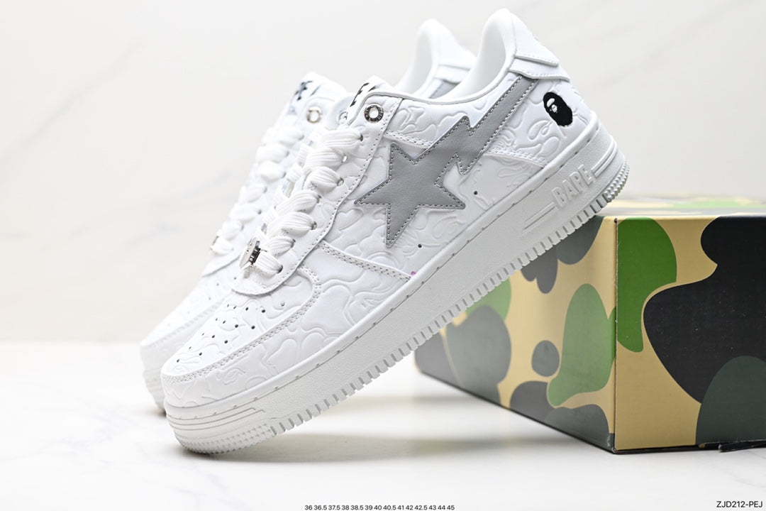 Bape-Shoes Low Cut Casual Sports Shoes