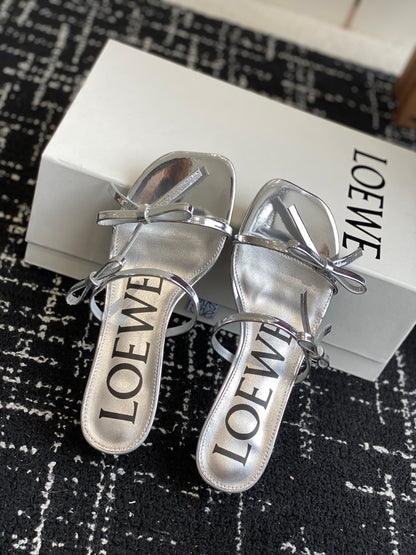 Loewe-slippers Summer limited edition ice silk mesh slippers