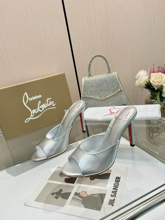 Women's CL-High Heels Elegant Fashionable Silver