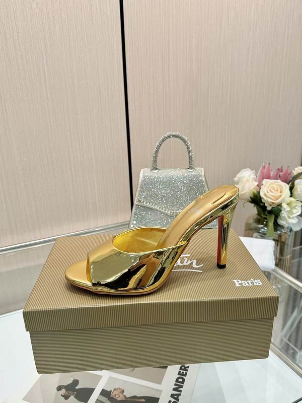Women's CL-High Heels Elegant Fashionable  Gold