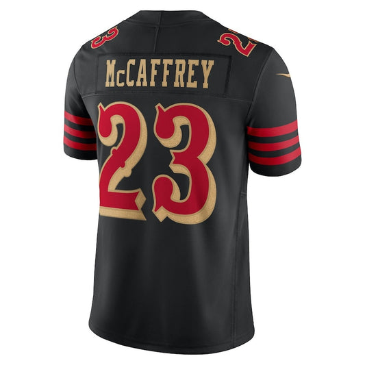 SF.49ers #23 Christian McCaffrey 2025 Rivalries Collection Limited Jersey-LINKS - Black Stitched American Football Jersey-LINKS