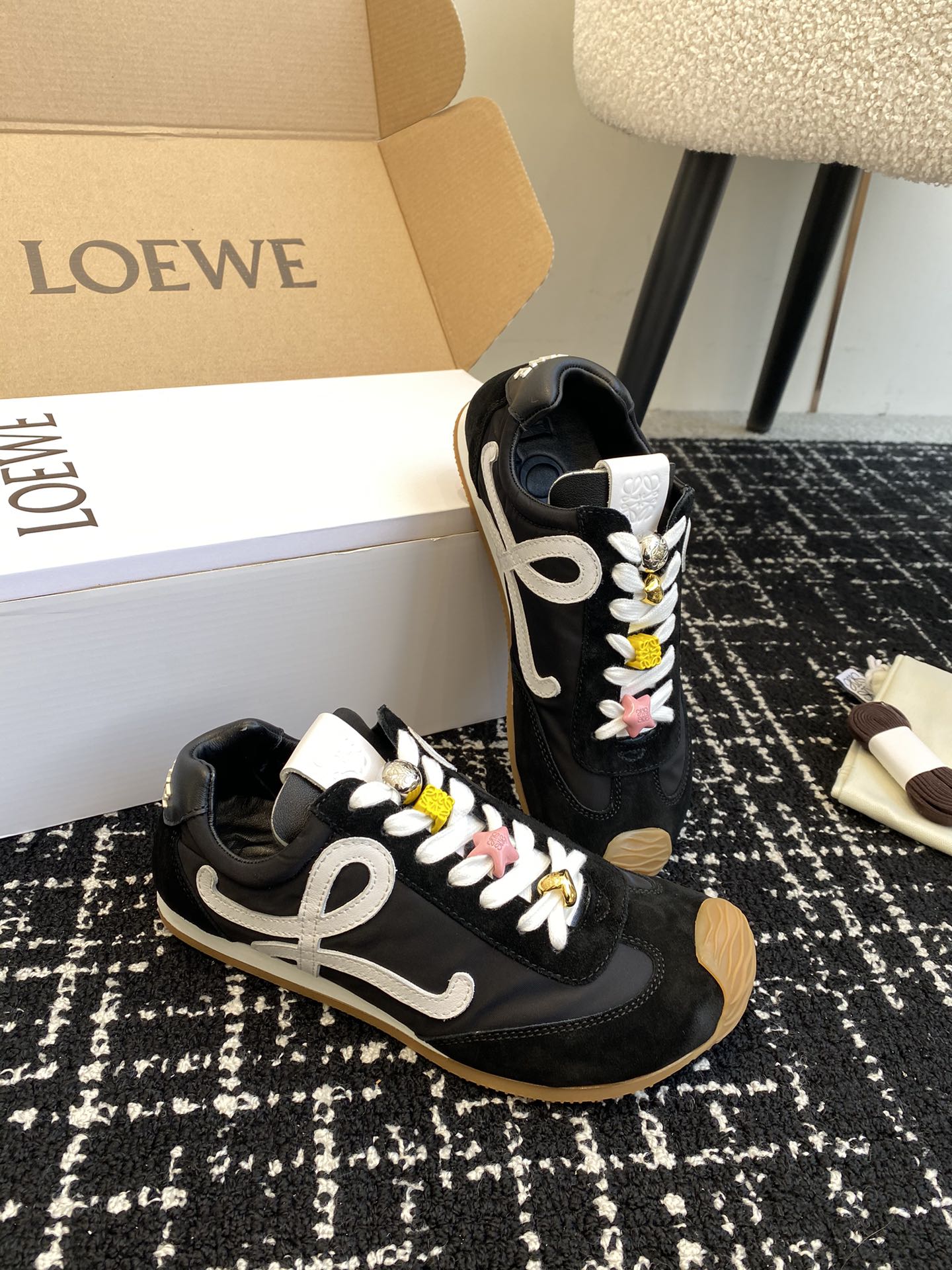 Loewe-Shoes Balletrunner ballet sneakers