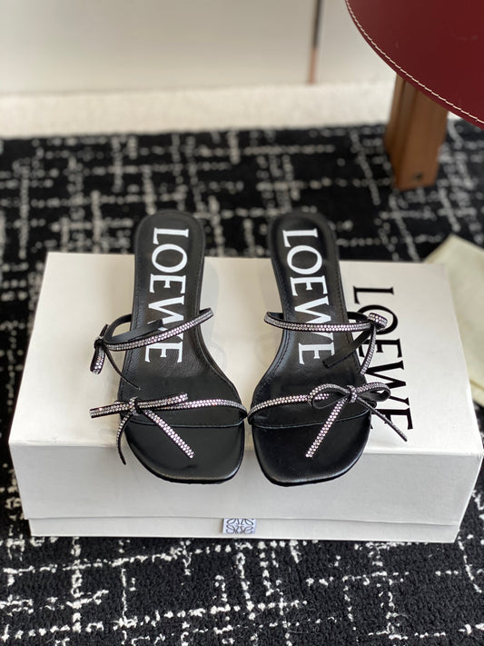 Loewe-slippers Summer limited edition ice silk mesh slippers