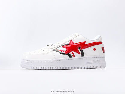 Bape-Shoes low cut casual board shoes