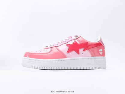 Bape-Shoes low cut casual board shoes