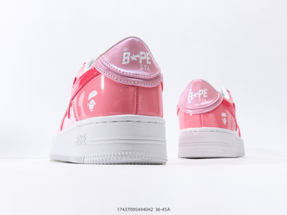 Bape-Shoes low cut casual board shoes