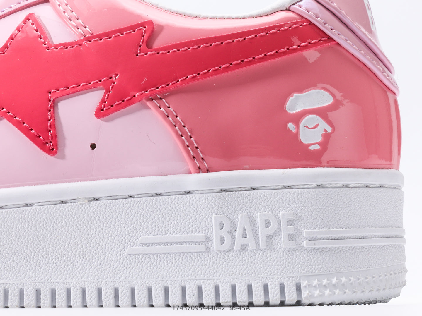 Bape-Shoes low cut casual board shoes