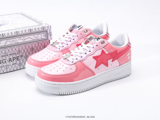 Bape-Shoes low cut casual board shoes