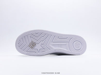Bape-Shoes Classic Low cut Sports and Leisure Board Shoes