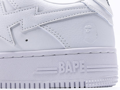 Bape-Shoes Classic Low cut Sports and Leisure Board Shoes