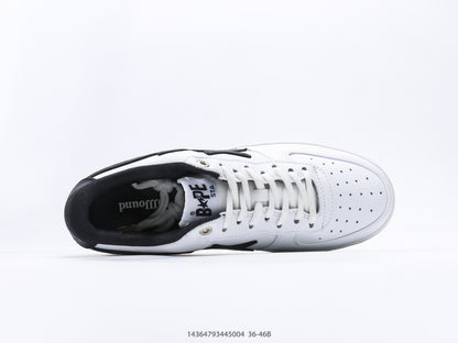 Bape-Shoes Classic Low cut Sports and Leisure Board Shoes