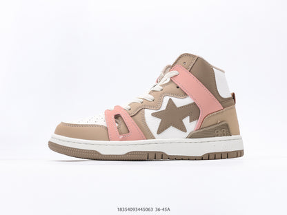 Bape-Shoes High top casual sports skateboard board shoes