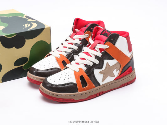 Bape-Shoes High top casual sports skateboard board shoes