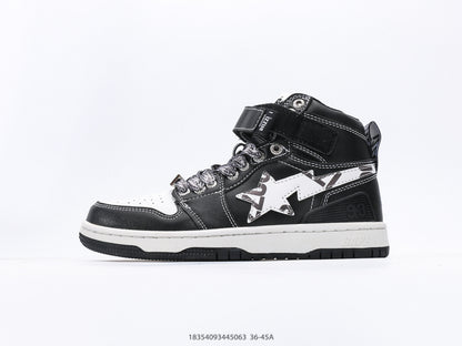 Bape-Shoes High top casual sports skateboard board shoes