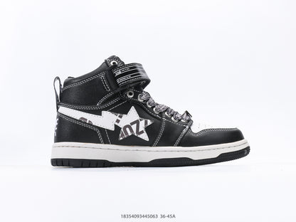 Bape-Shoes High top casual sports skateboard board shoes