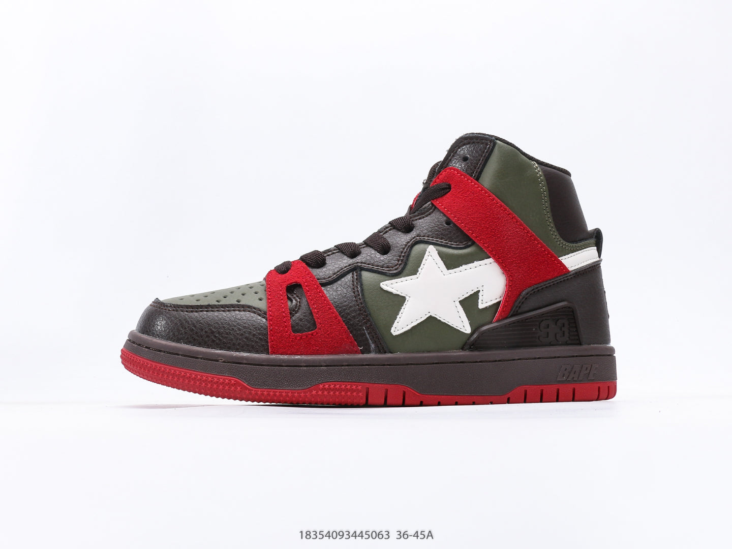 Bape-Shoes High top casual sports skateboard board shoes