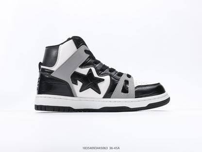 Bape-Shoes High top casual sports skateboard board shoes