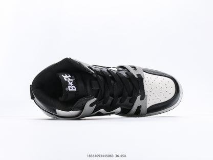 Bape-Shoes High top casual sports skateboard board shoes