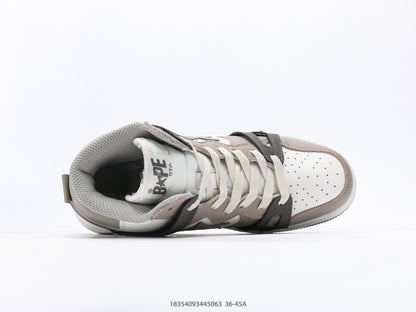 Bape-Shoes High top casual sports skateboard board shoes